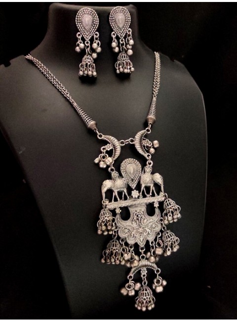 Oxidised Jewelry Set